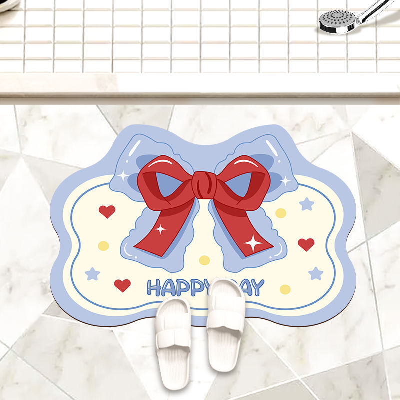 Decorative Bath Mat Bowlift