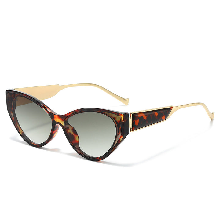 Chic Cat-Eye Sunglasses with Unique Detailing Bowlift