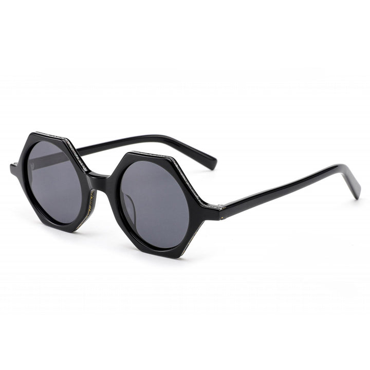Women's fashionable sunglasses in unique hexagonal design Bowlift