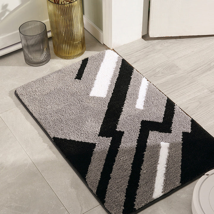 Soft Plush Artistic Bath Mat