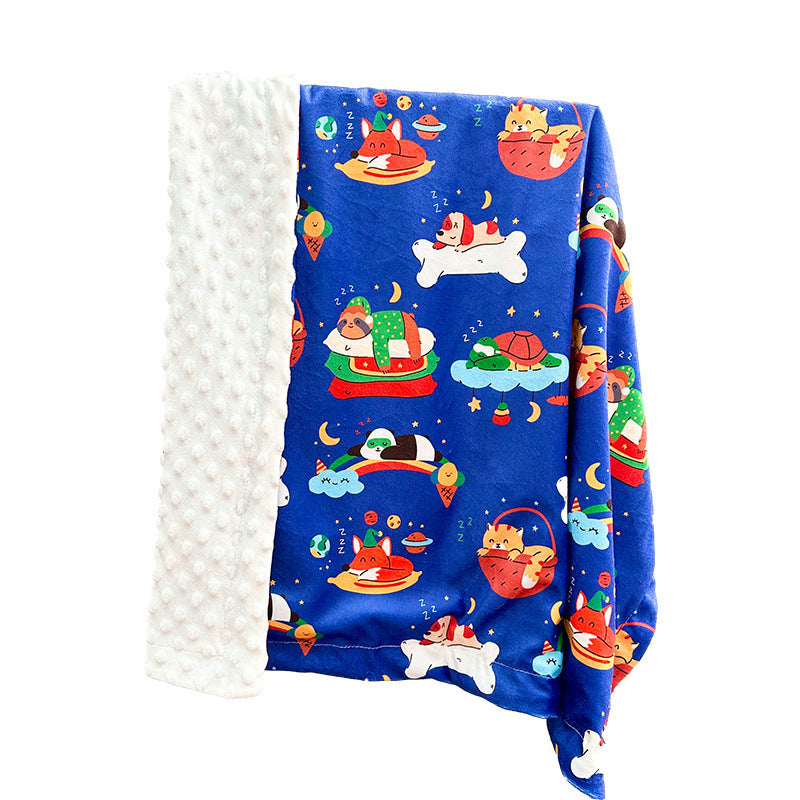 Cozy Playtime Fleece Blanket