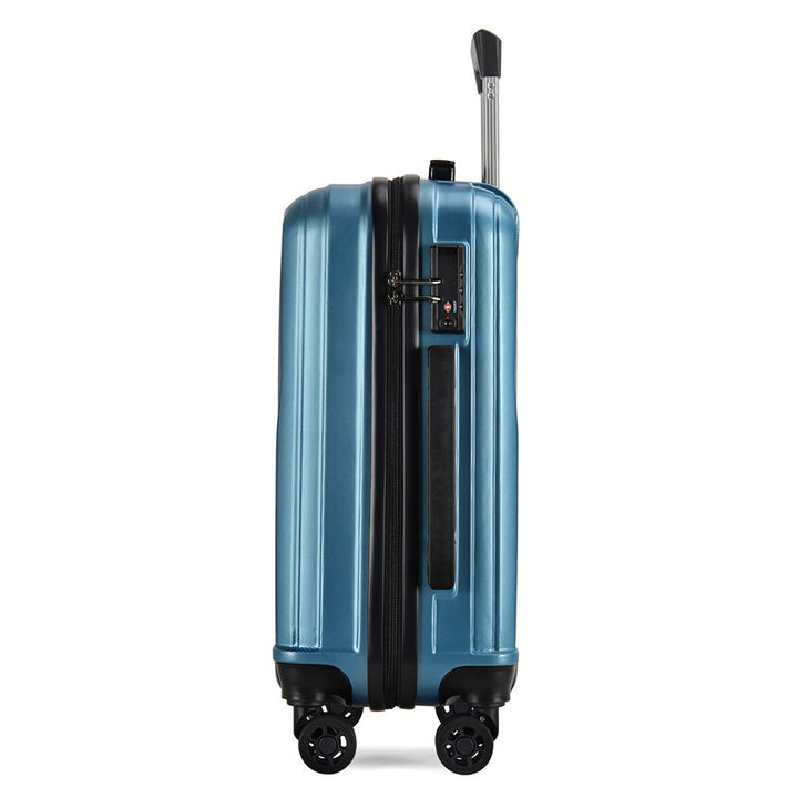 Men's Smart Lightweight Hard Shell Travel Suitcase Bowlift