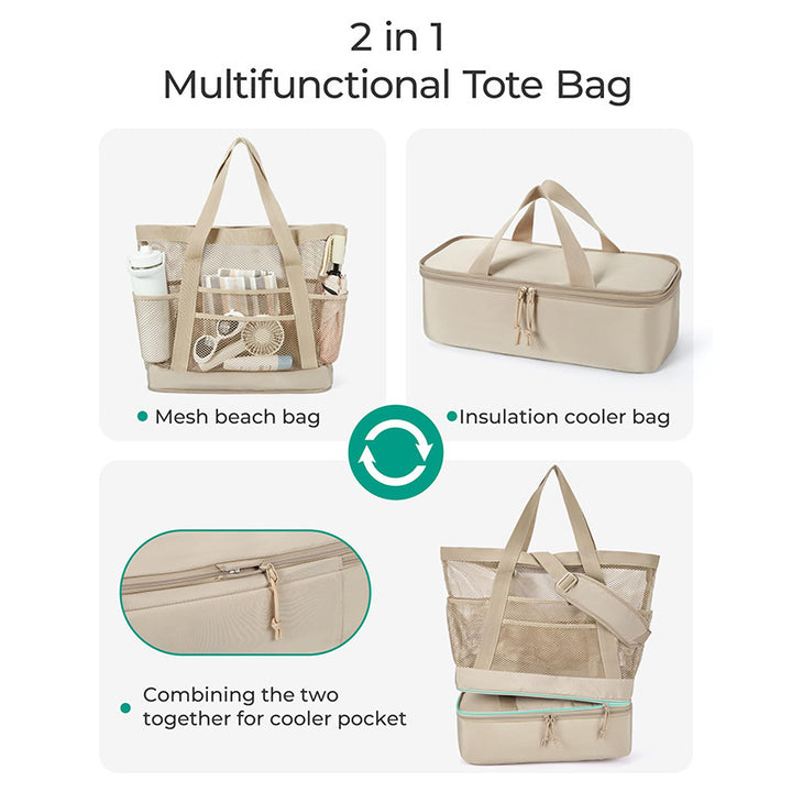 Cooler bag with insulated inner compartment Bowlift