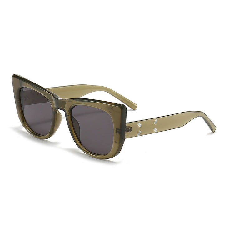 Women modern oversized sunglasses in unique design Bowlift