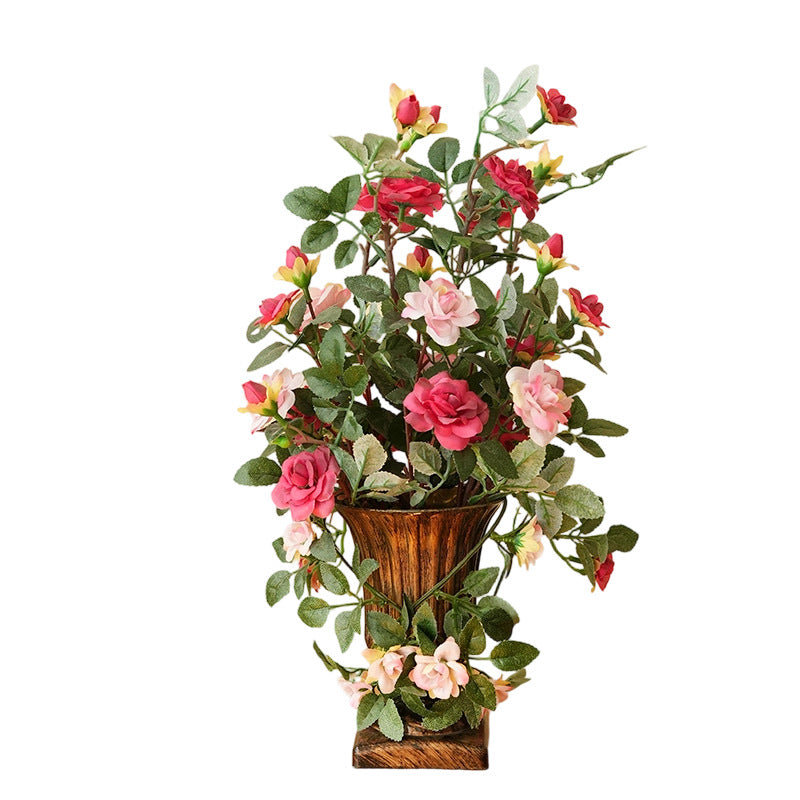 Elegant Artificial Rose Bowlift