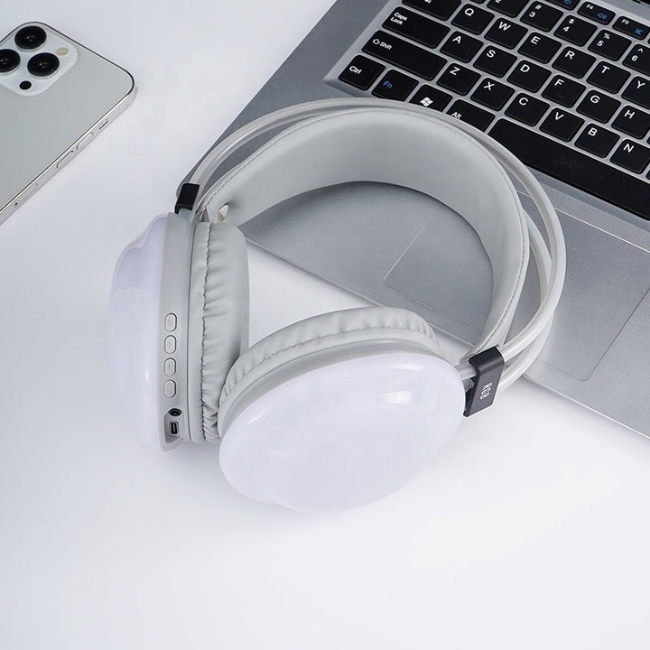Wireless Noise-Canceling Over-Ear Headphones Bowlift