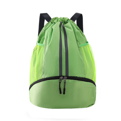 Sporty Drawstring Backpack Bowlift