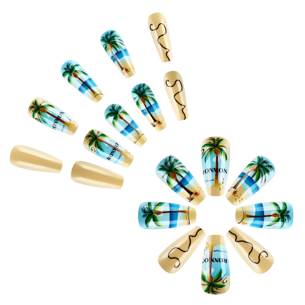 Tropical Paradise Press-On Nails Bowlift