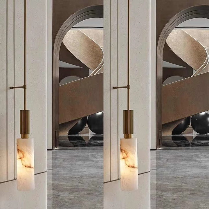 Elegant Marble Pendant Light
