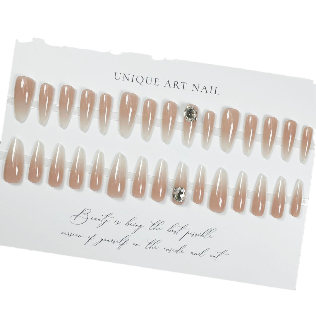 Ombre Stiletto Press-On Nail Extensions Bowlift