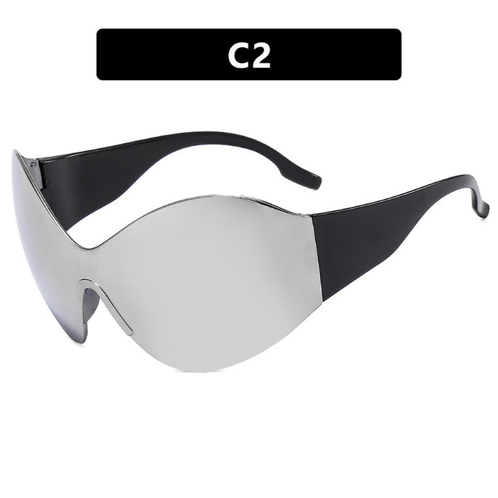 Women's visor-style sunglasses with innovative protection design Bowlift