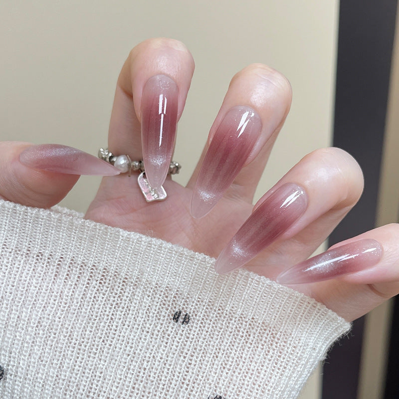 Premium Ombre Stiletto Press-On Nail Set Bowlift