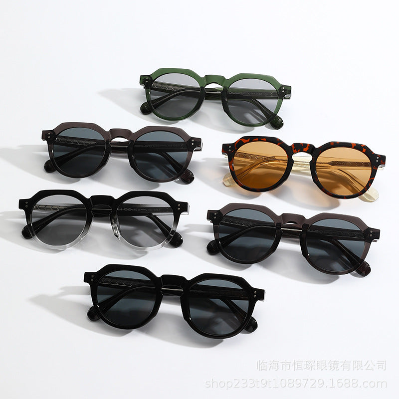 Ladies stylish sunglasses with unique octagonal frame Bowlift