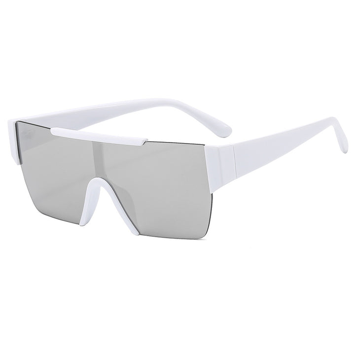 Women's trendy oversized sunglasses in futuristic design Bowlift