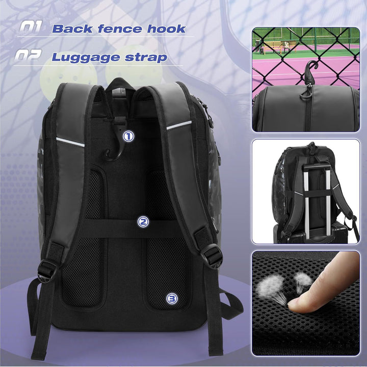Multifunctional Sports and Leisure Backpack Bowlift