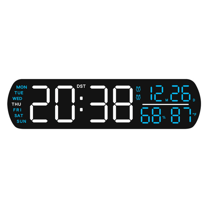 Digital weather clock with large display Bowlift
