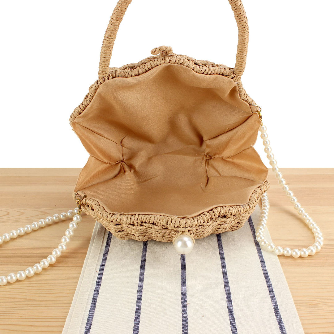 Handbag in Unique Shell Design Bowlift
