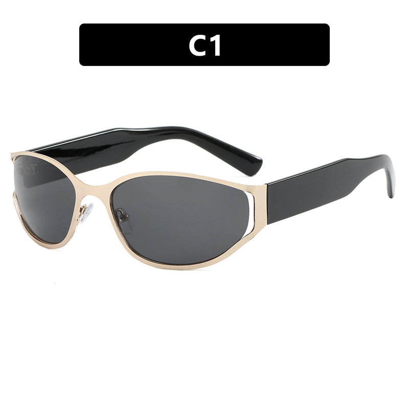 Women's modern sunglasses with elegant contours and protective UV filter Bowlift