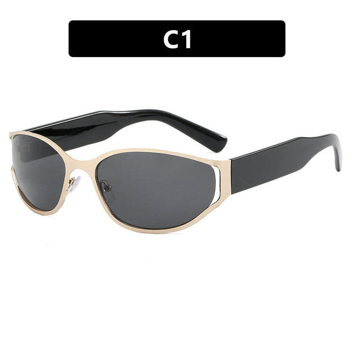 Women's modern sunglasses with elegant contours and protective UV filter Bowlift