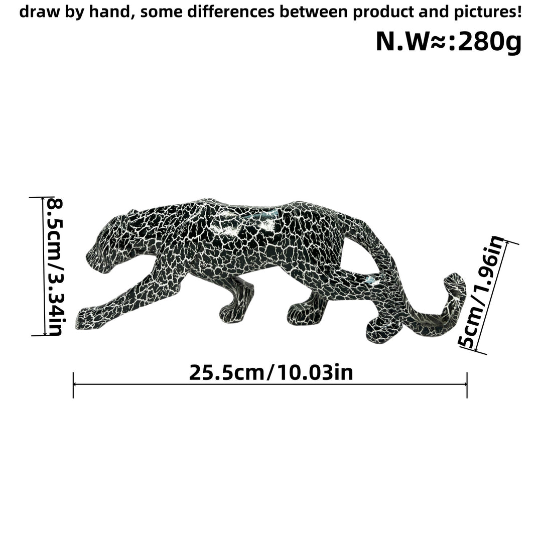 Decorative Panther Sculpture Bowlift