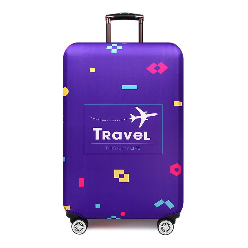 Women's Hard Shell Travel Suitcase with Creative Fish Design Bowlift