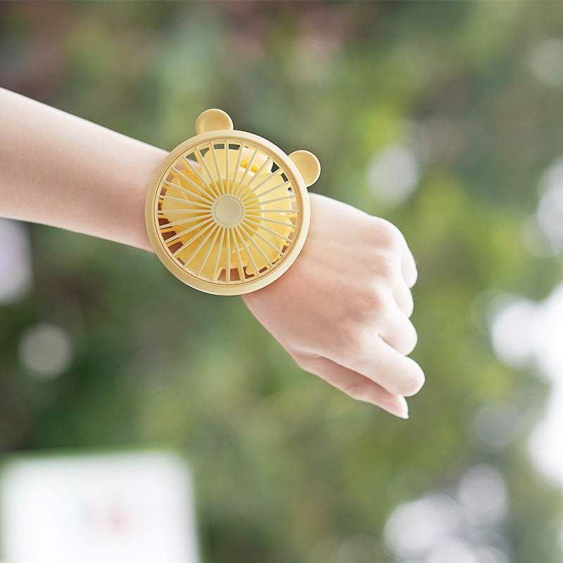 Women's Wearable Wrist Fan with Ergonomic Design Bowlift