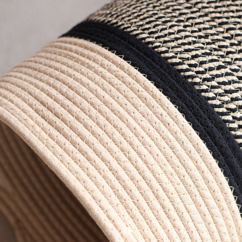Decorative laundry basket made of woven material Bowlift