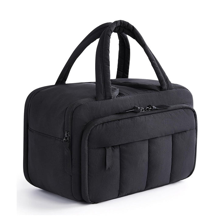 Versatile Quilted Travel Duffle Bag Bowlift