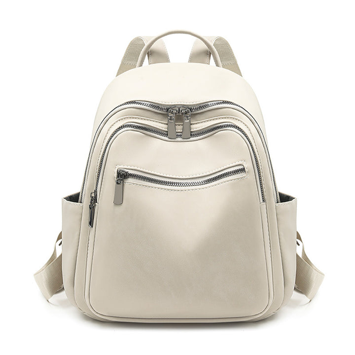 Premium Leather Travel Backpack Bowlift
