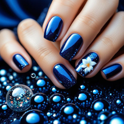 Decorative Floral Nail Art Kit Bowlift