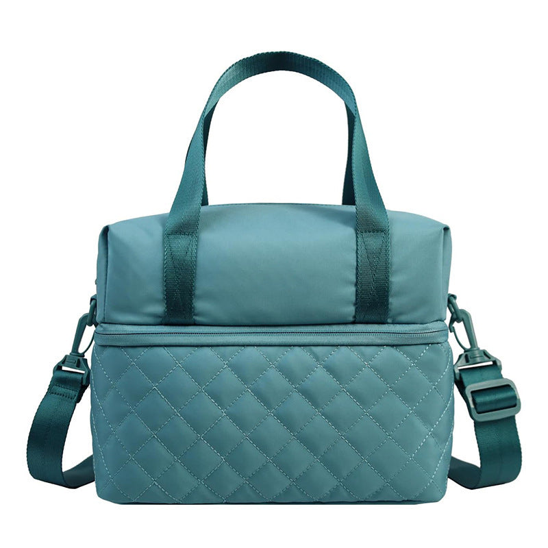 Practical Quilted Tote Bag Bowlift
