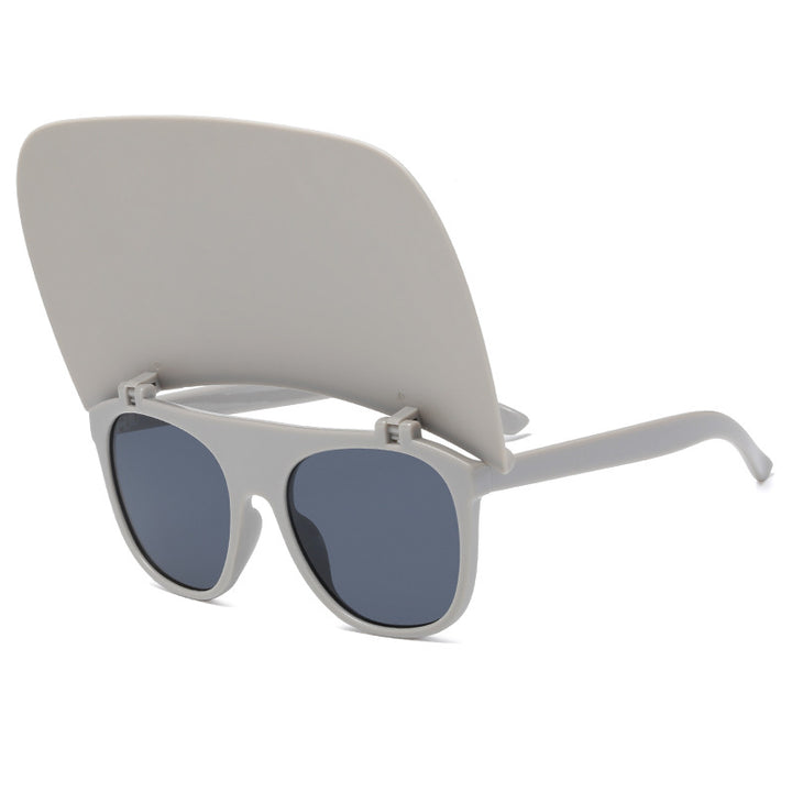 Women's corrective glasses with removable bowlift shield