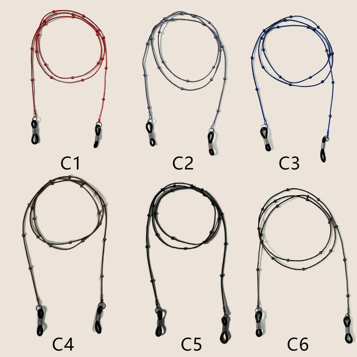 Beaded Eyewear Retainer Strap Bowlift