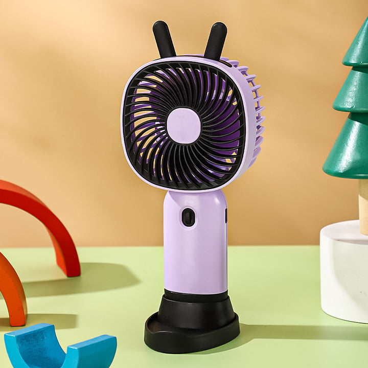Ladies Portable Pet-Friendly Fan Bowlift