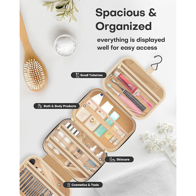 Elegant cosmetic organizer bag Bowlift