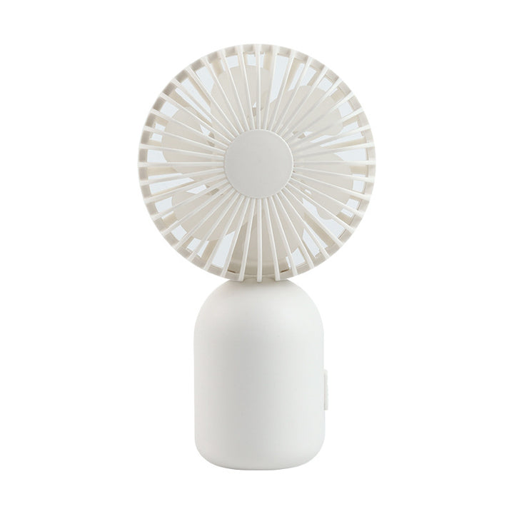 Unisex Portable Mini Handheld Fan with Flexible Tilt Mechanism Bowlift