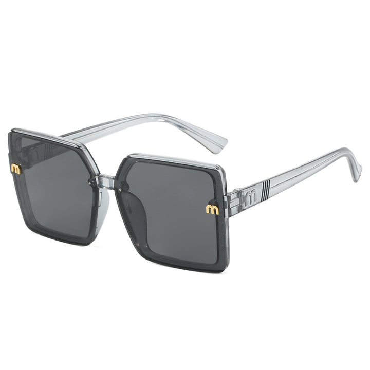 Women's stylish square sunglasses with mirrored gradient Bowlift