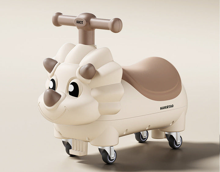Ride-On Rocking Lion Bowlift