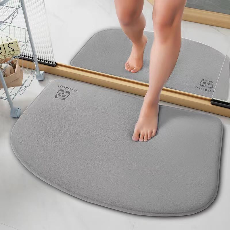Soft Plush Bathroom Comfort Mat Bowlift