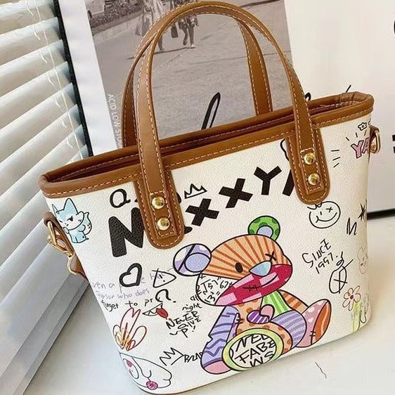 Creative Handbag in Colorful Art Style Bowlift