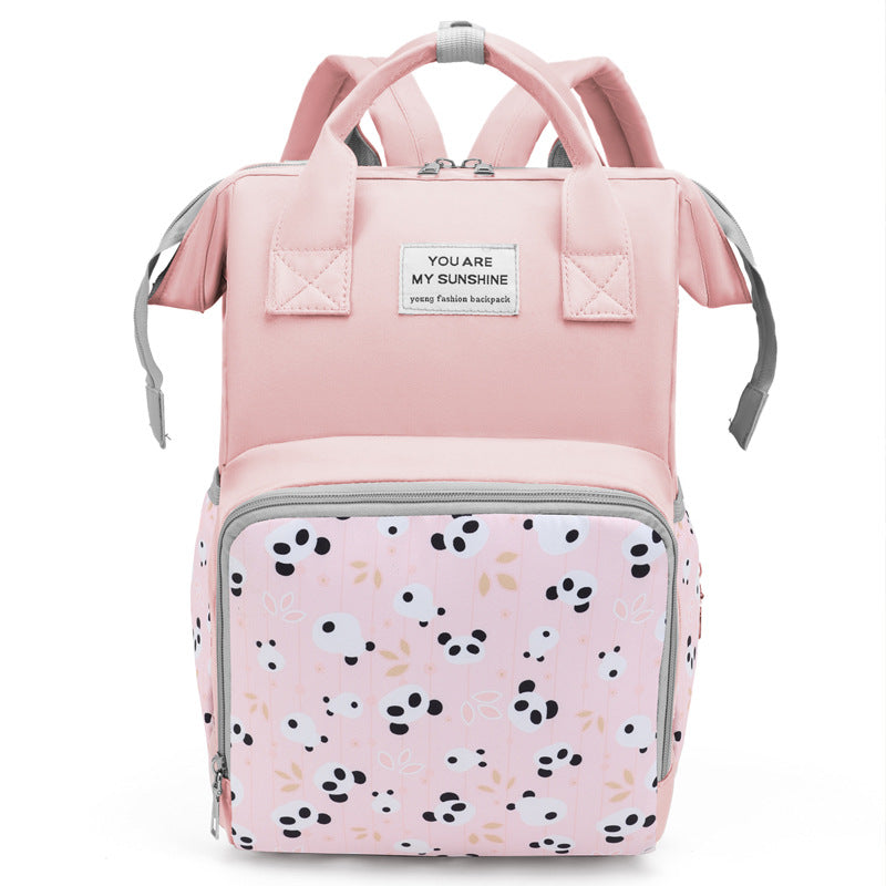 Cute Panda-Themed Multi-Functional Backpack Bowlift