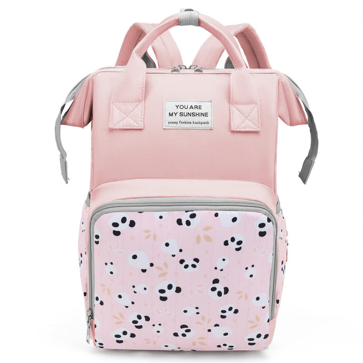 Cute Panda-Themed Multi-Functional Backpack Bowlift