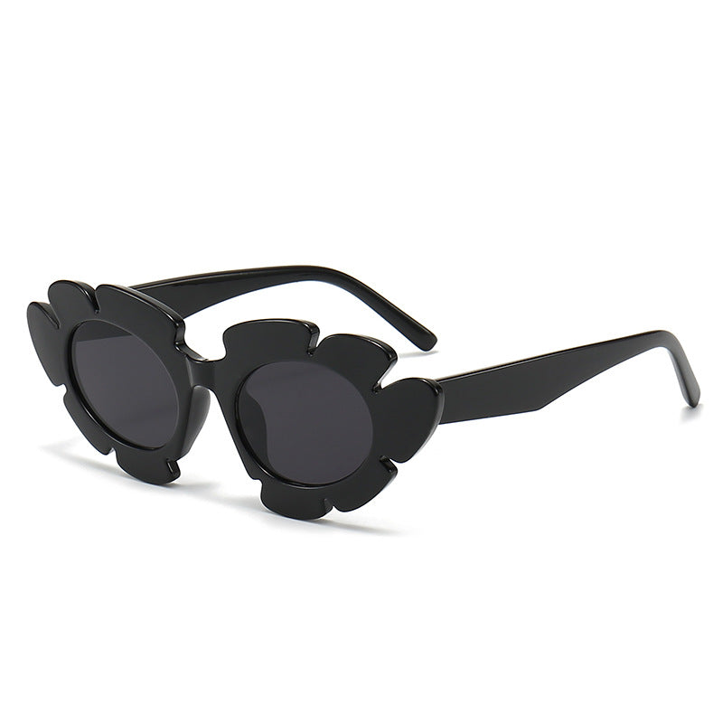 Women's flower-shaped sunglasses with high-quality UV protection Bowlift
