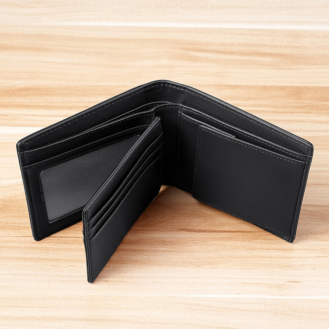 Luxurious Leather Money Clip Wallet