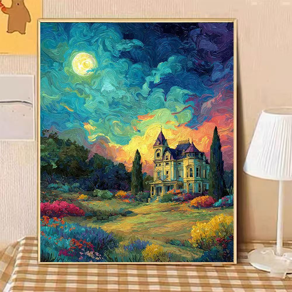 Dreamy Fantasy Landscape Wall Art Bowlift