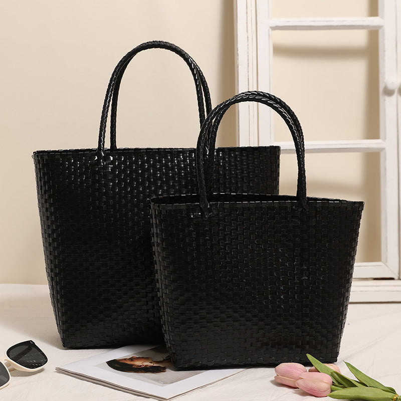 Braided Casual Shopper Bag Bowlift