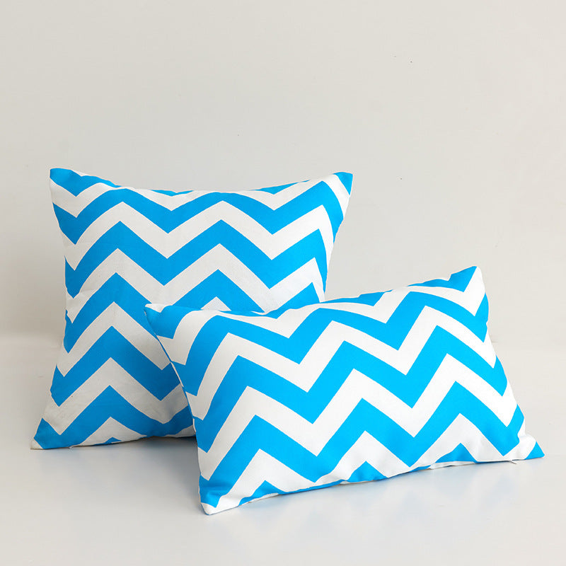 Chevron Patterned Decorative Pillow