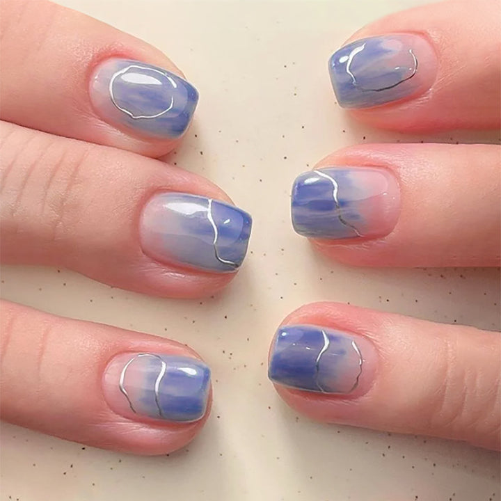 Artistic Nail Art with Elegant Ombre Design Bowlift
