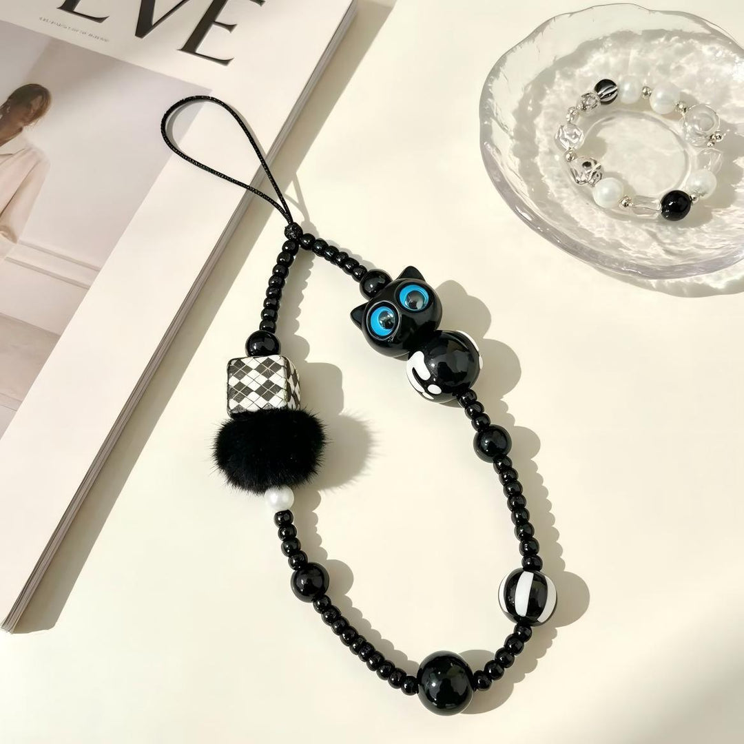 Cute Animal-Themed Charm Keychain Bowlift