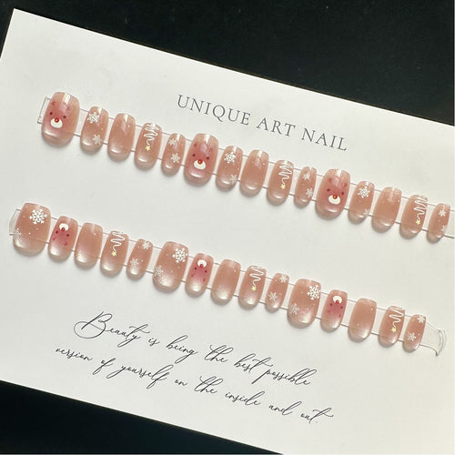 Artful Christmas Art Nails Bowlift